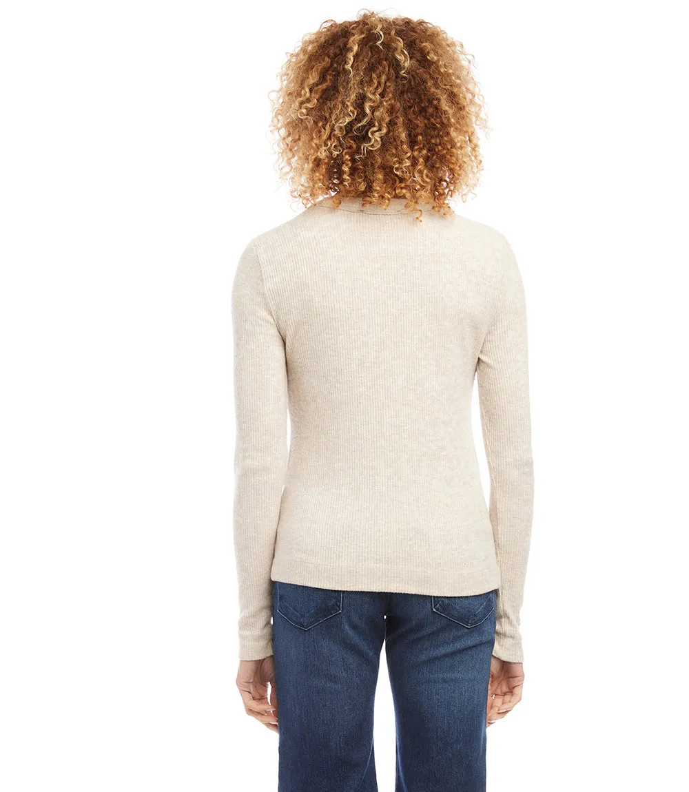 Long Sleeve Crew Neck Top