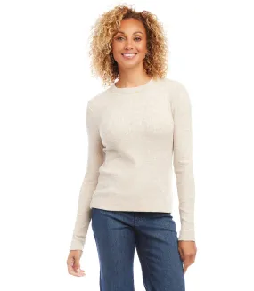 Long Sleeve Crew Neck Top