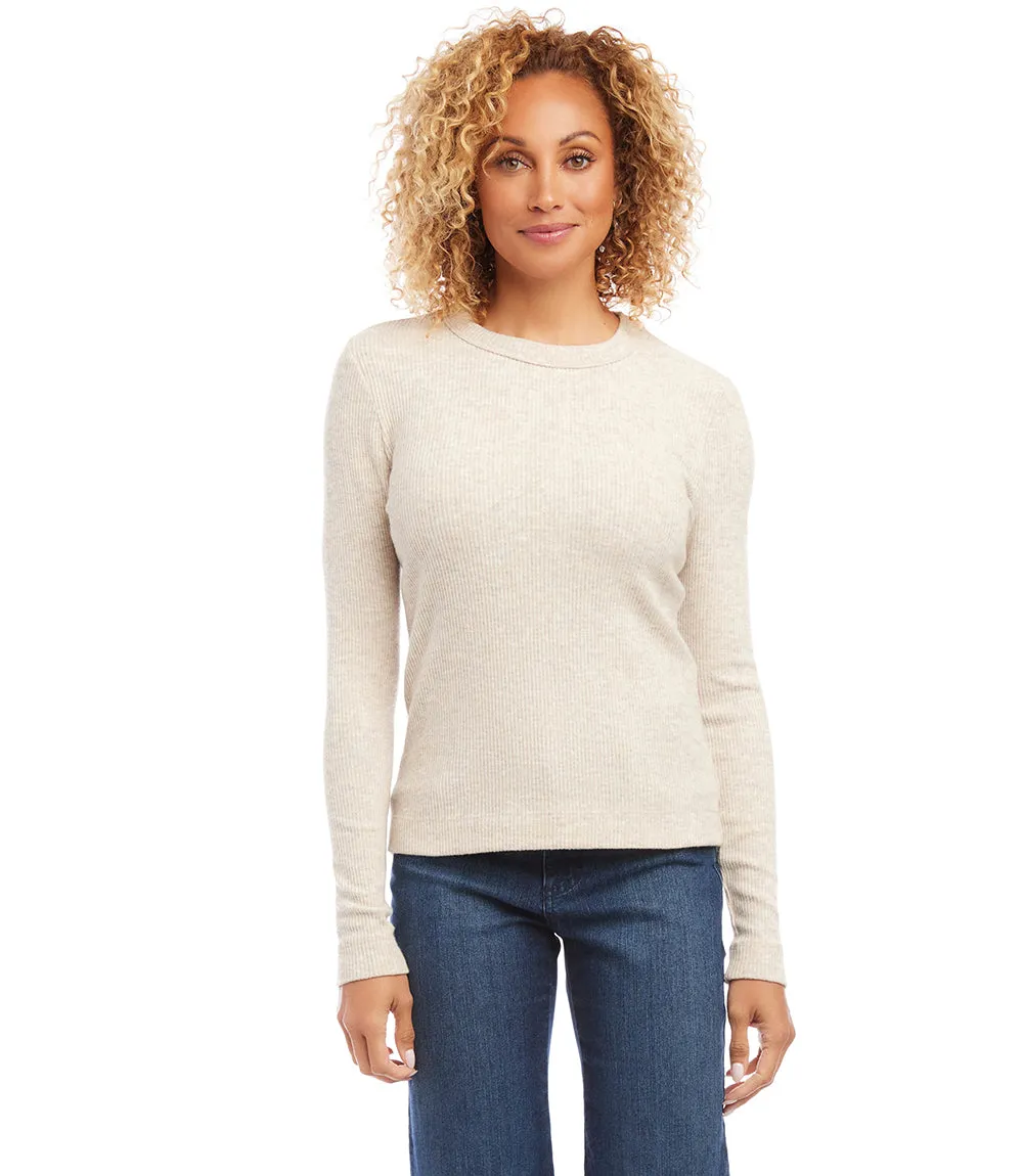 Long Sleeve Crew Neck Top