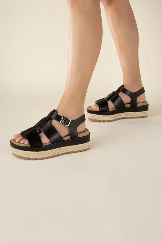 McClean Espadrille Gladiator Sandals