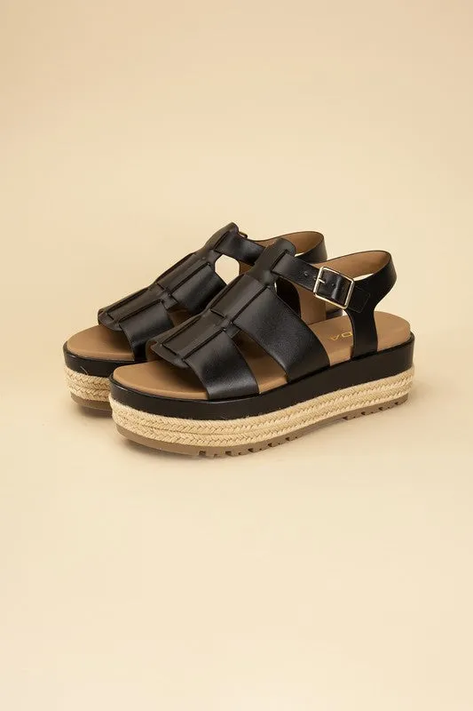 McClean Espadrille Gladiator Sandals