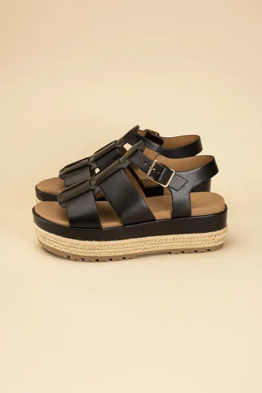 McClean Espadrille Gladiator Sandals