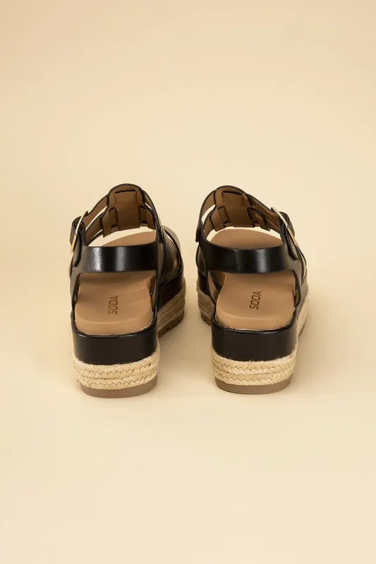 McClean Espadrille Gladiator Sandals