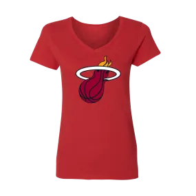 Miami HEAT Red Logo Women's Tee