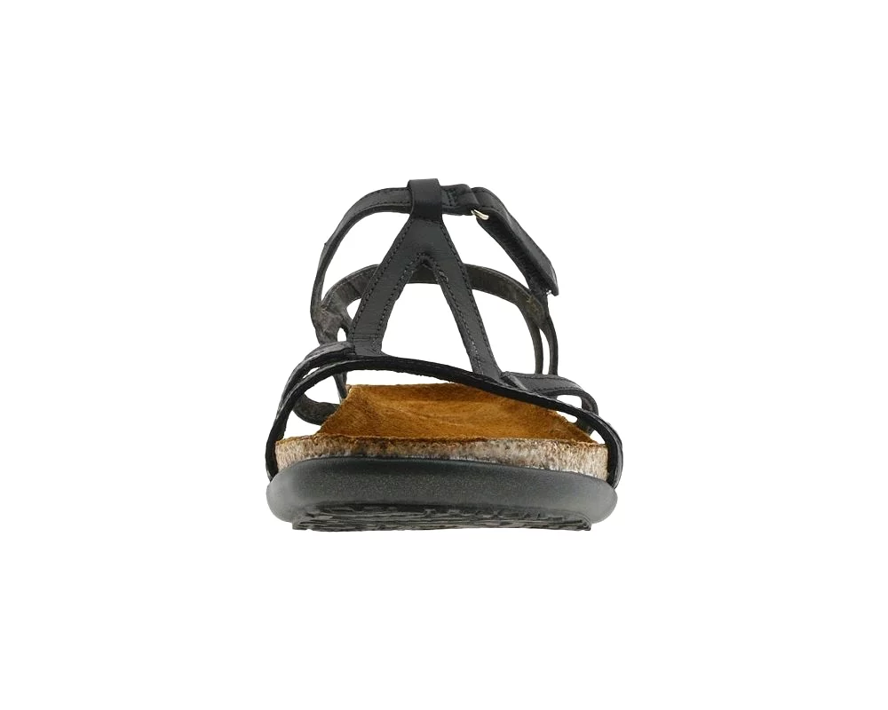 Naot Women's Dorith Sandal - Black Raven Leather