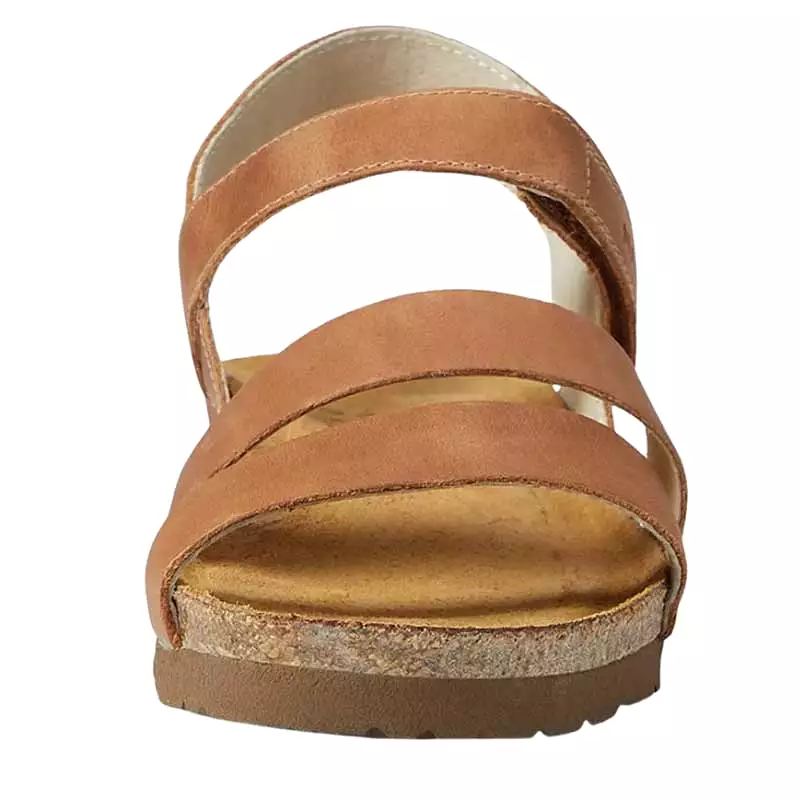 Naot Women's Kayla Sandal - Latte Brown Leather