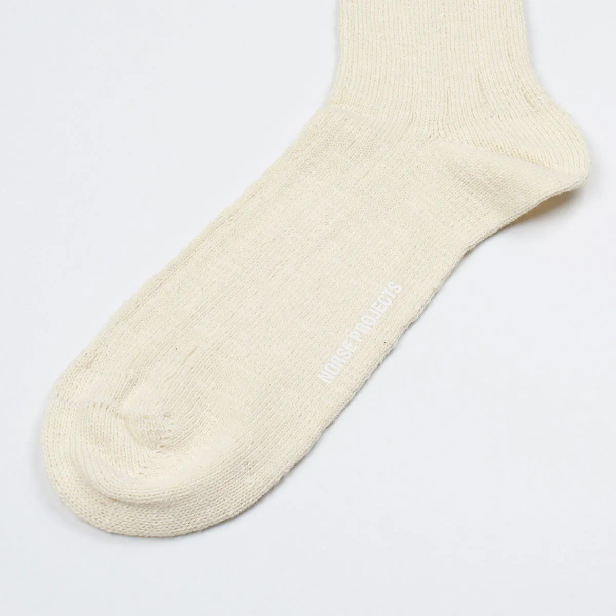 Norse Projects - Bjarki Slub Stripe Socks - Clouded Blue