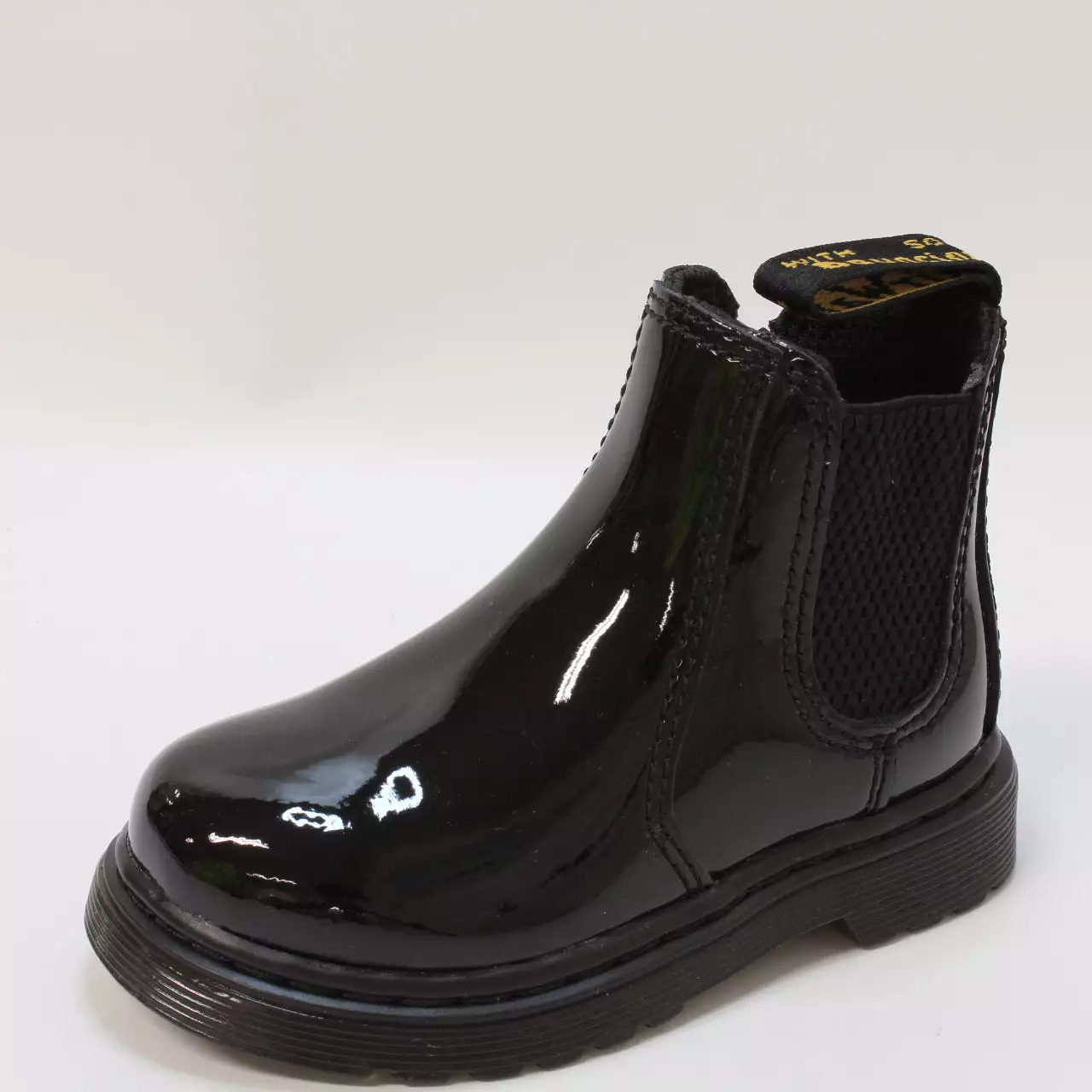 Odd Sizes - Kids Dr. Martens 2976 Toddlers Black Patent - UK Sizes Right 6 Infant/ Left 5 Infant