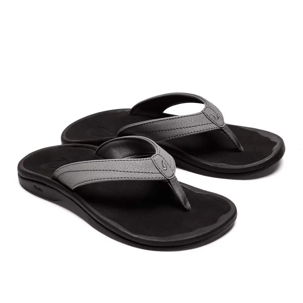 Olukai Women's Ohana - Charcoal/Onyx