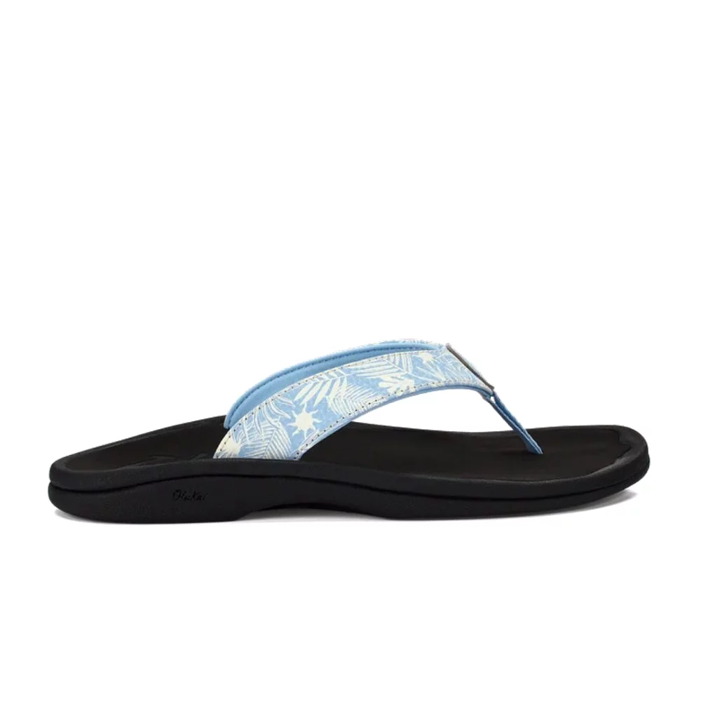 Olukai Women's Ohana - Pale Blue/Black