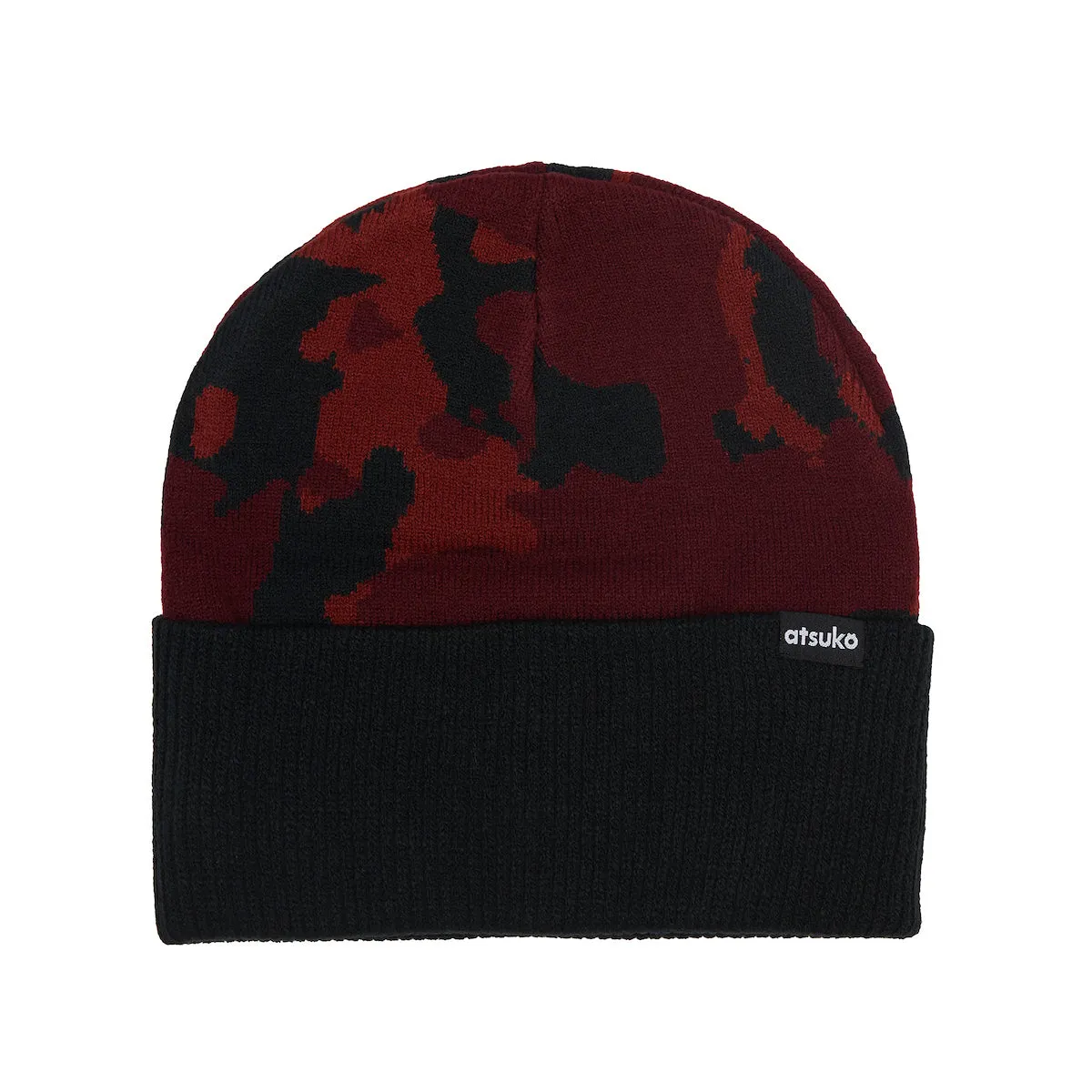 One Piece Red Camo Beanie