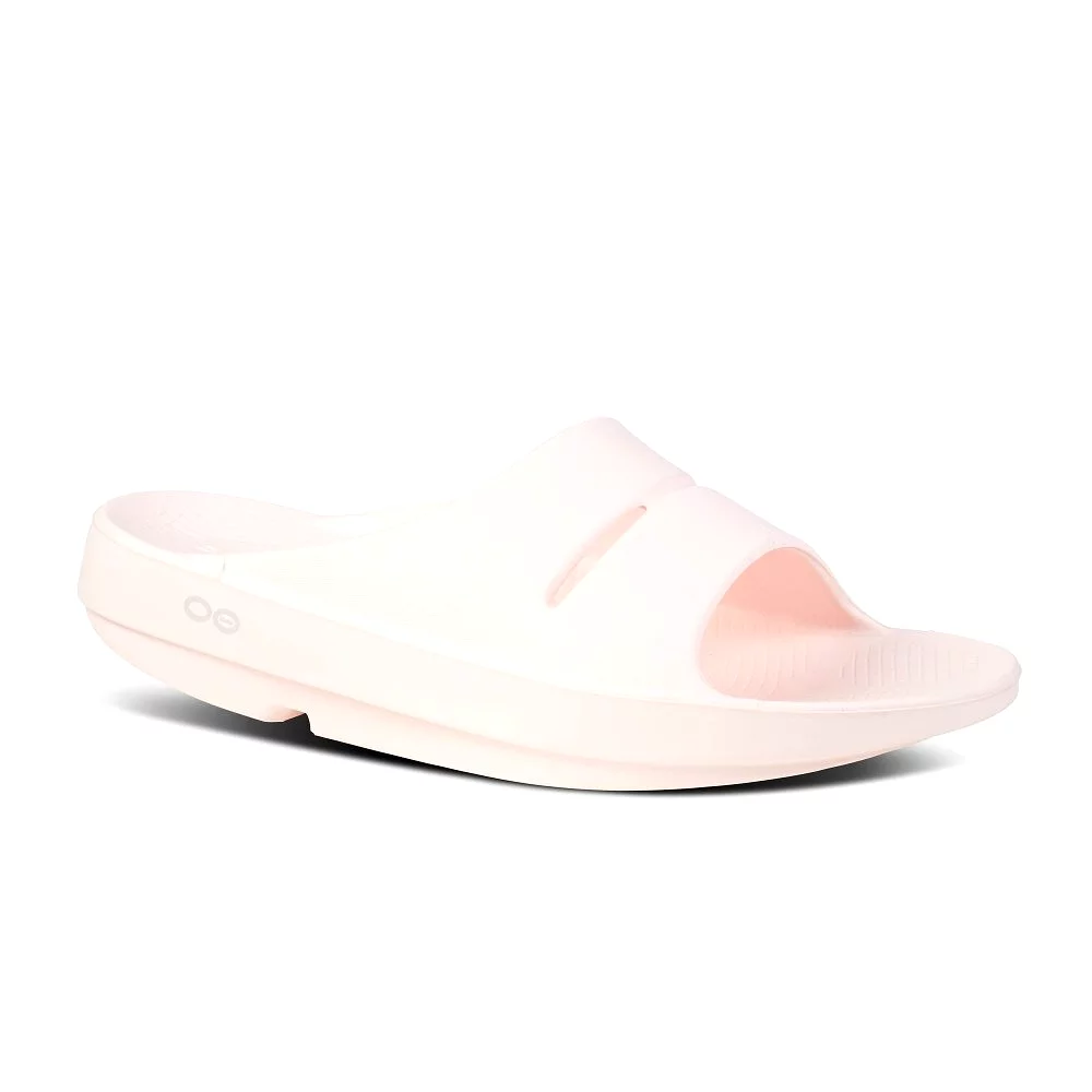 OOFOS Women's OOahh Slide Sandal - Blush