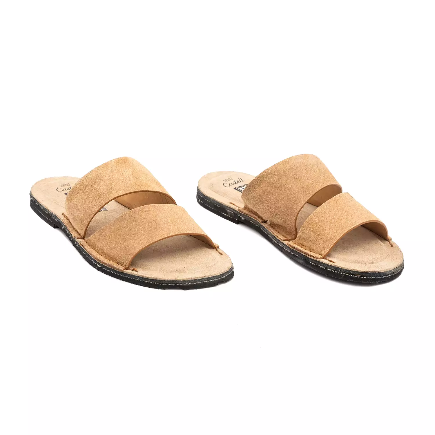 Plain Leather Sandal For Women - Cala Mitjana Bahia