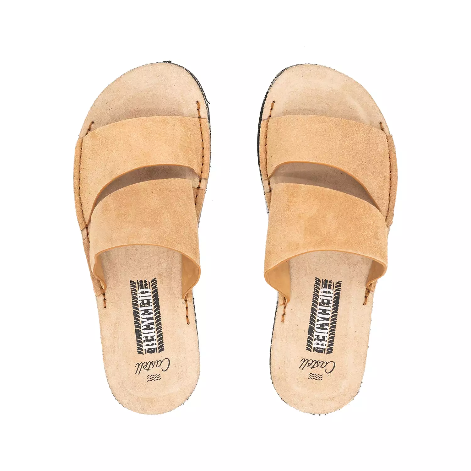 Plain Leather Sandal For Women - Cala Mitjana Bahia