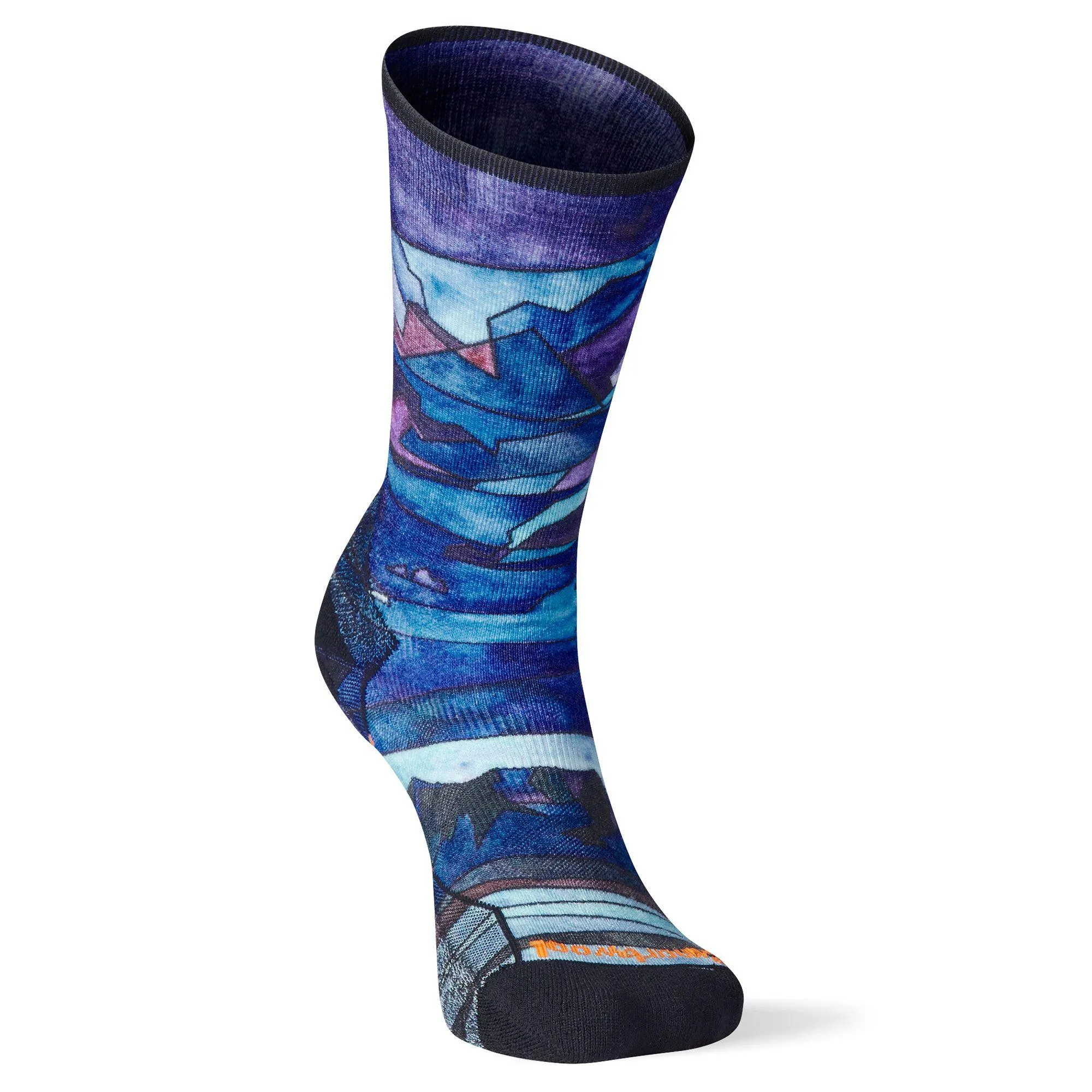 Smartwool - Women’s Athlete Edition Run Print Crew Socks