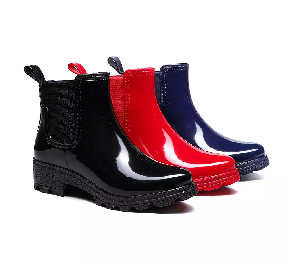 TARRAMARRA Rainboots, Ankle Gumboots Women Vivily With Wool Insole