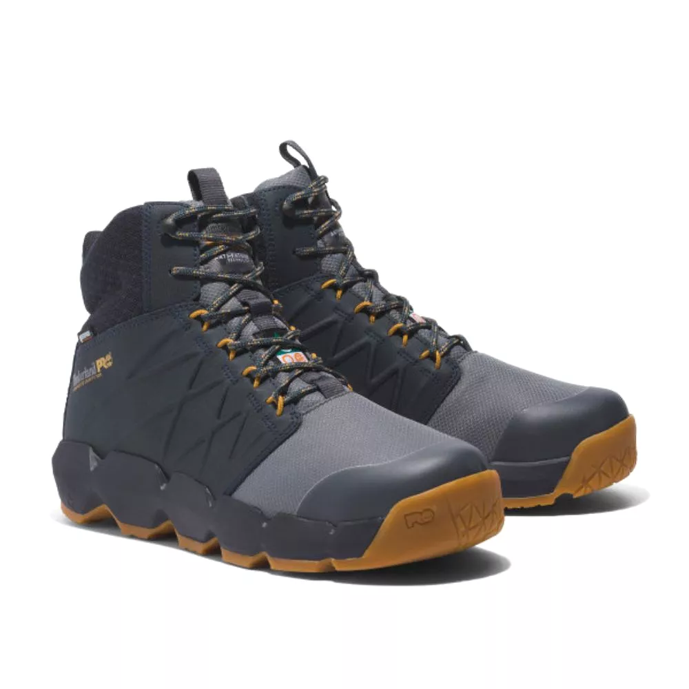 Timberland PRO Morphix Men's Waterproof 6 Composite Toe Work Boot TB0A5WK7065 - Grey