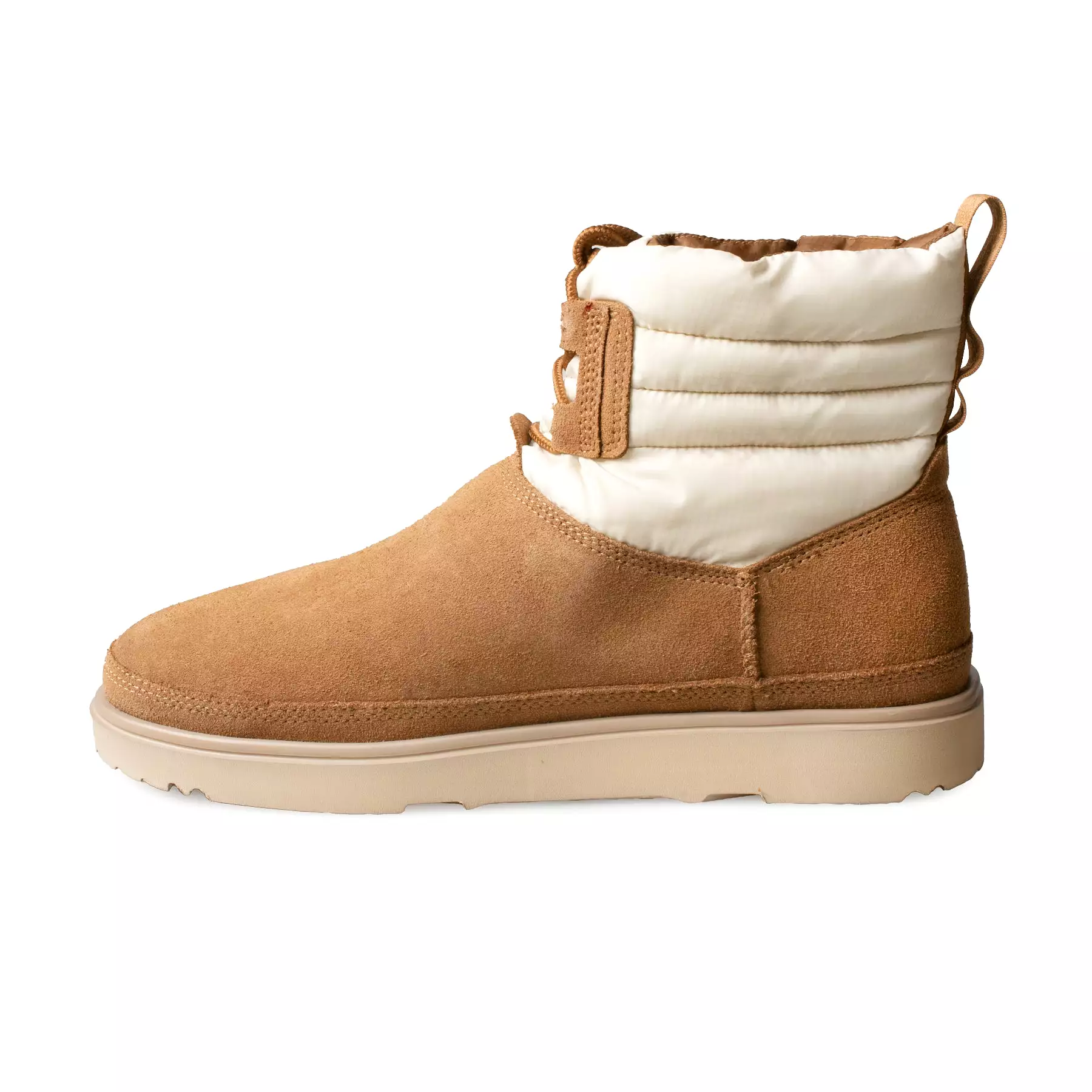 UGG Classic Mini Lace Up Weather Chestnut White Boots - Men's