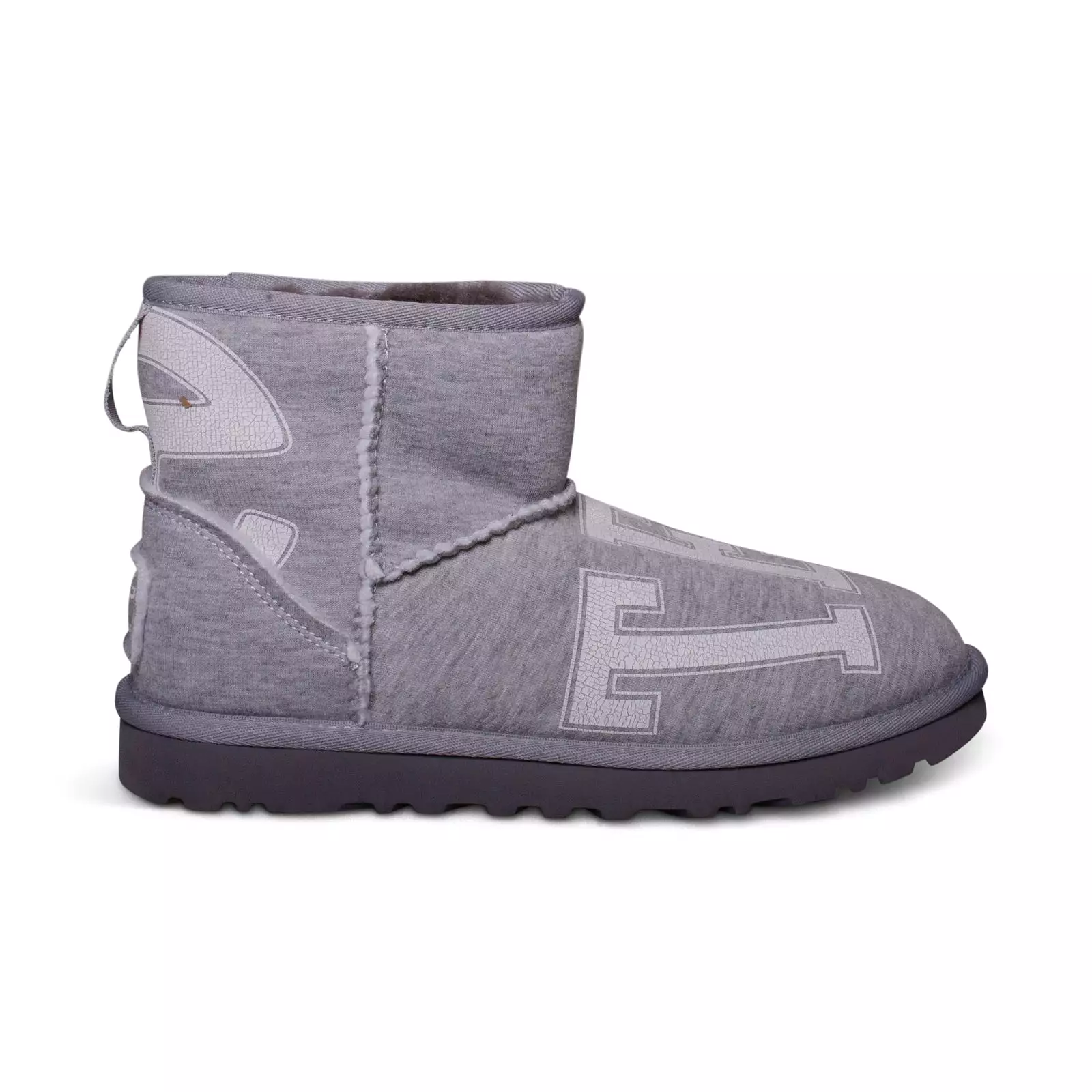 UGG X Telfar Fleece Mini Heather Grey Boots - Men's