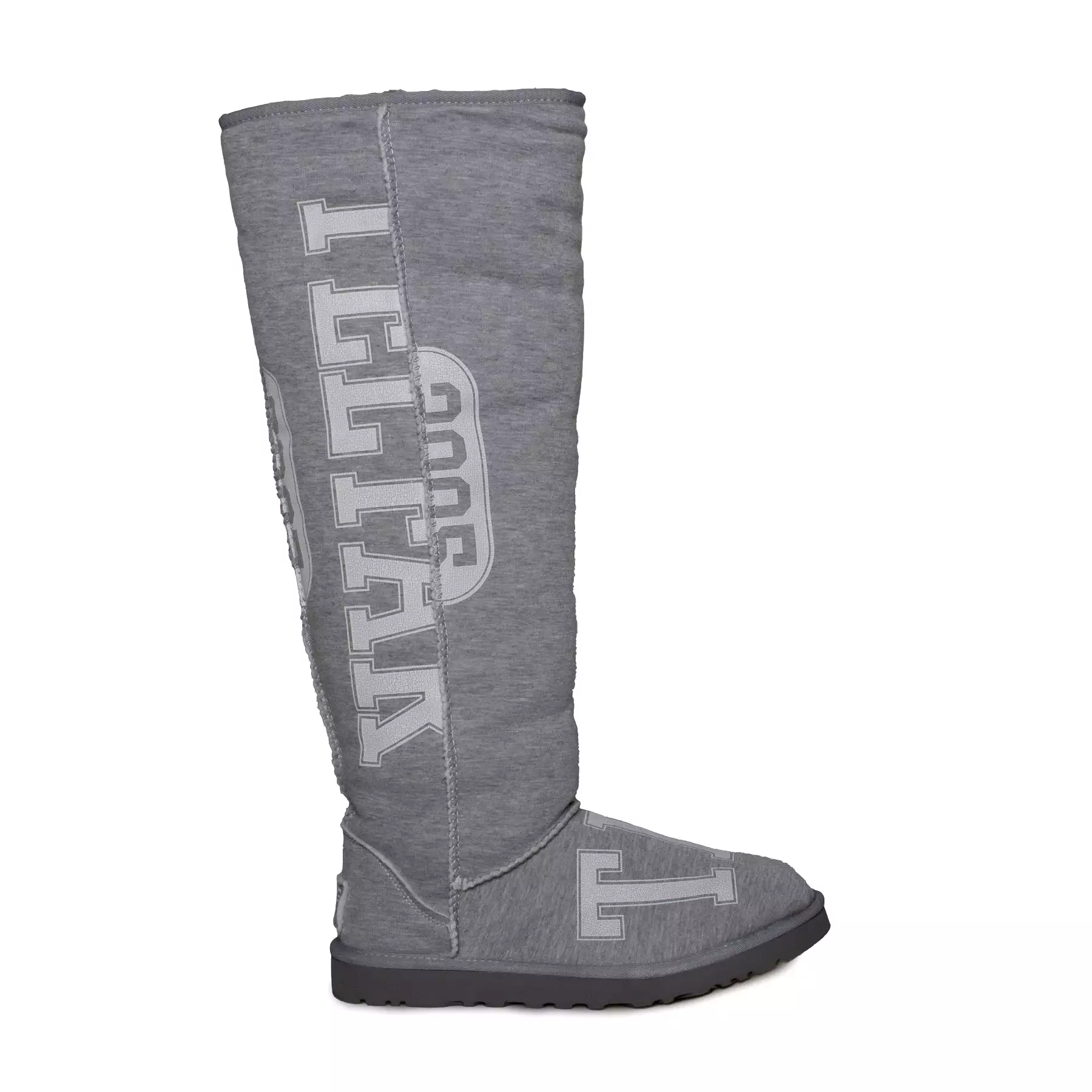 UGG X Telfar Fleece Tall Heather Grey Boots - Men's