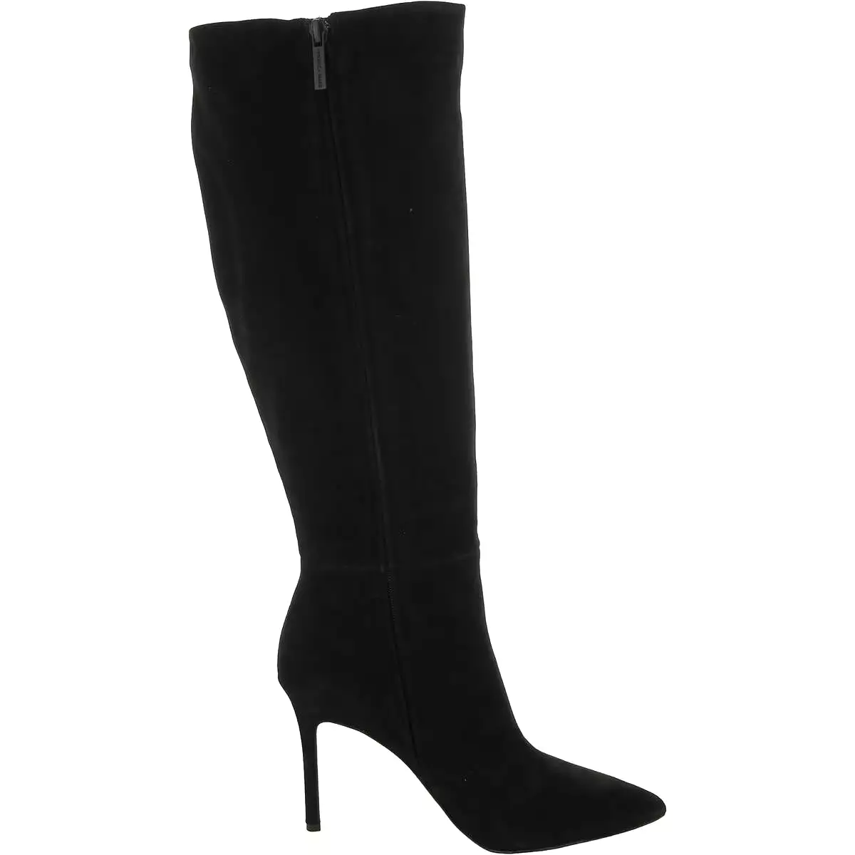 Veronica Beard Womens Lisa Suede Heel Knee-High Boots