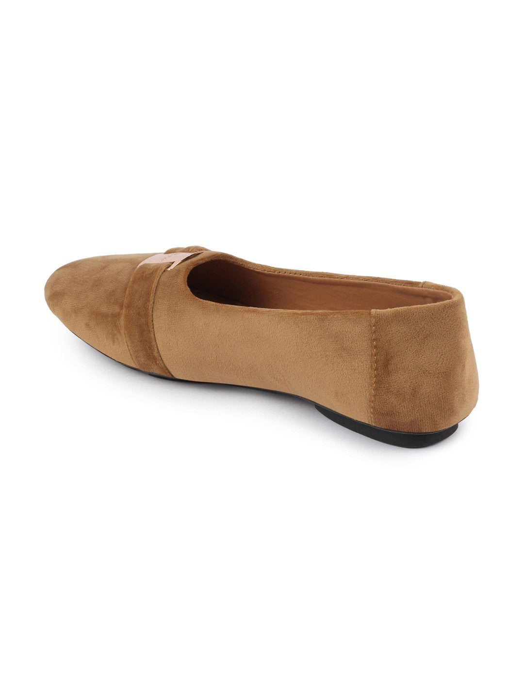 Women Sultan Buckle Slip On Ballerina