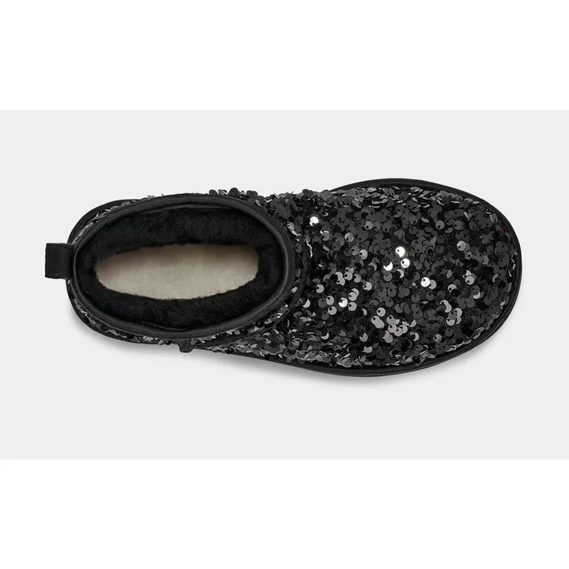 Women’s Mini Chunky Sequin Black 